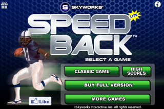 Speedback Football Lite - Defeat the Defense (If You Can) Screenshot 5