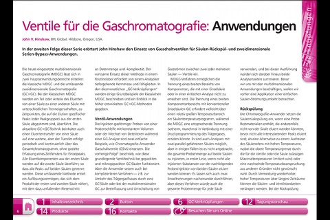 LCGC Ausgabe in deutscher Sprache screenshot 3