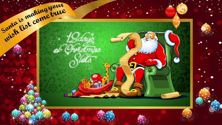 Christmas Jackpot Slots- Magical Twelve Days of Christmas screenshot-4