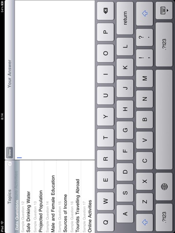 IELTS Writing Academic - Task 1 for iPad screenshot 4