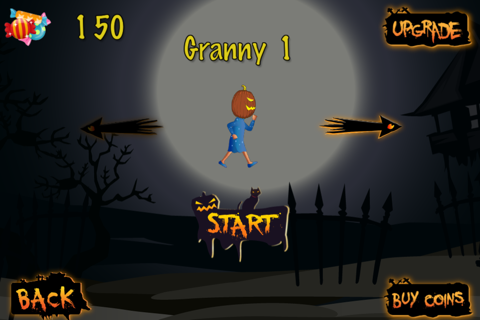 Halloween Pumpkin Run - Watch Granny Run screenshot 2