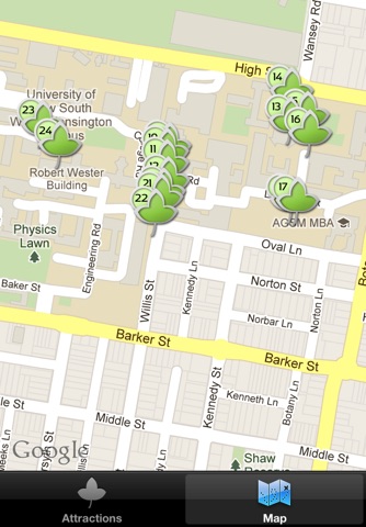 UNSW Green Trail screenshot 4