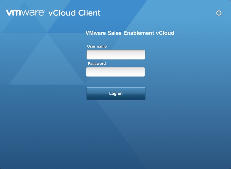 VMware vCloud Client for iPad