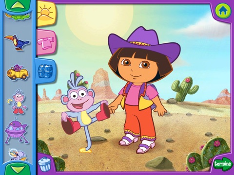 Dora's Dress-Up Adventures HD screenshot 3