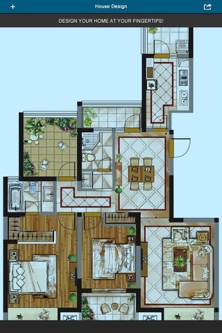 Home Office Design 3D- floor plan & draft design screenshot 3