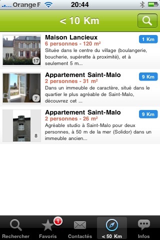 Gites et locations de vacances en France - iGites screenshot 3