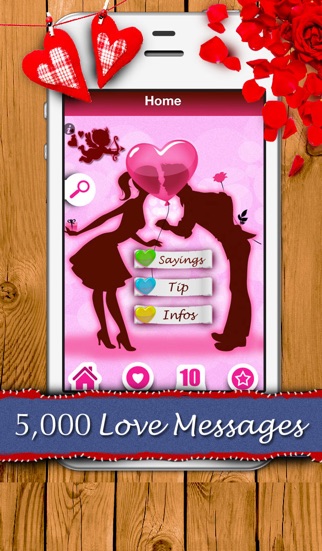 5,000 Love Messages - Romantic ideas and words for your sweetheart Screenshot 1