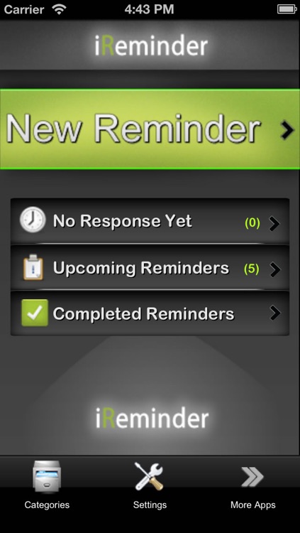 iReminder (Reminder and To Do list)