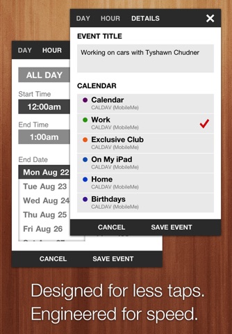 Tempus Calendar screenshot 2