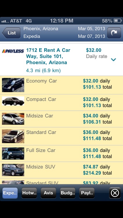 Frugal Car Rental: Budget Cars screenshot-4