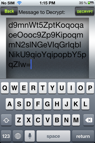 Secure Texting - Password protect your text messages with text encryption - Secure Sms screenshot 4