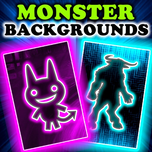 Monster Backgrounds - Awesome Customizable Wallpapers! iOS App