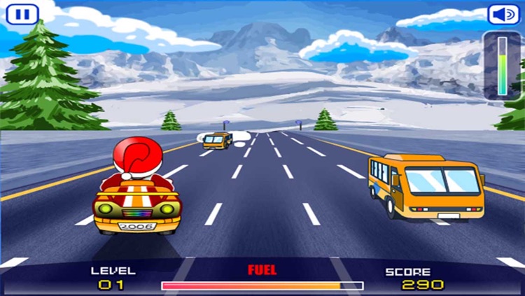 Santa Rush - Car Racing Adventure