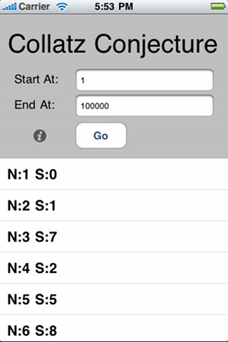 Collatz Conjecture