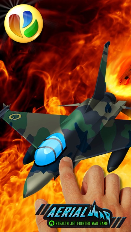 Aerial War - Stealth Jet Fighter War Game screenshot-4