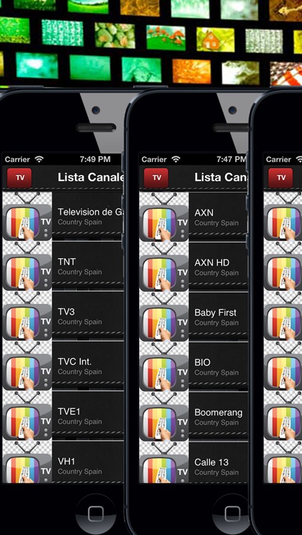 TV España-toda la TDT para ver la programación