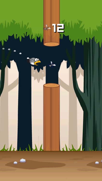 Flappy Forest - A tiny bird's endless clumsy jungle adventure