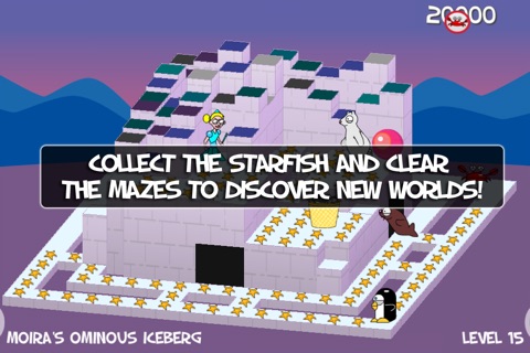 Ice Tales Unlimited HD - Retro Maze Penguin Runner screenshot 2