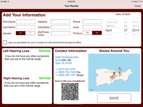 iAudiometer CS Lite screenshot 4