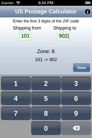 US Postage Calculator screenshot 4