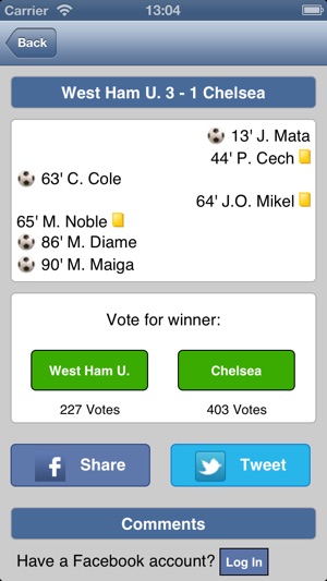 Live Scores for West Ham(圖3)-速報App