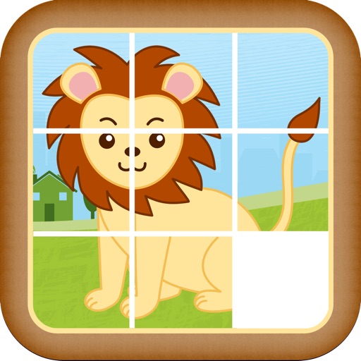 Kidz Sliding Puzzle HD Icon