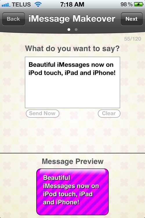 Message Makeover for iMessage - Colorful iMessage Bubbles screenshot-3