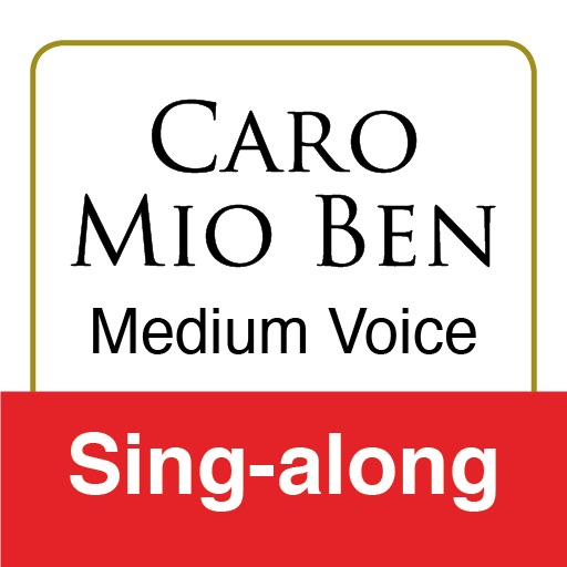 Caro Mio Ben, Giordani (Medium Voice & Piano - Sing-Along)