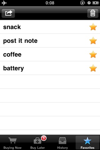 Buying List Free screenshot 4