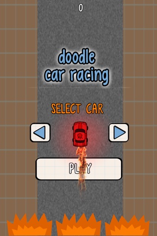 Doodle Car Racing - A Fun Road Race Game screenshot 2