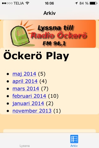 Radio Öckerö screenshot 2