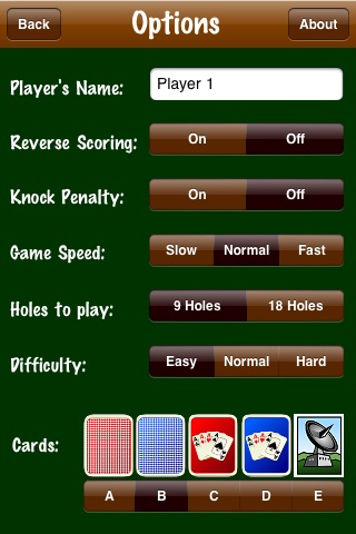 Four Card Golf screenshot 4