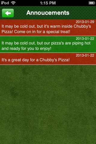 Chubby's Pizza screenshot 3