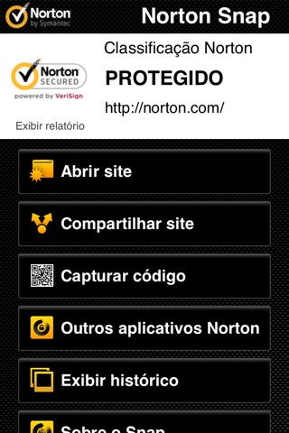 Norton Snap QR Code Reader screenshot 2