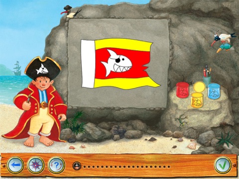 Lernerfolg Vorschule - Capt'n Sharky - lite: Rechnen, Zahlen, Alphabet und Englisch screenshot 3