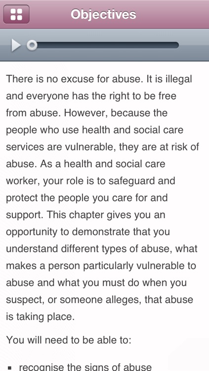 Health and Social Care Diploma Level 2 Course Companion App
