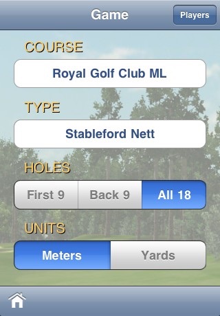 Digital Caddie, Royal Golf Club Mariánské Láznĕ, CZE screenshot 2