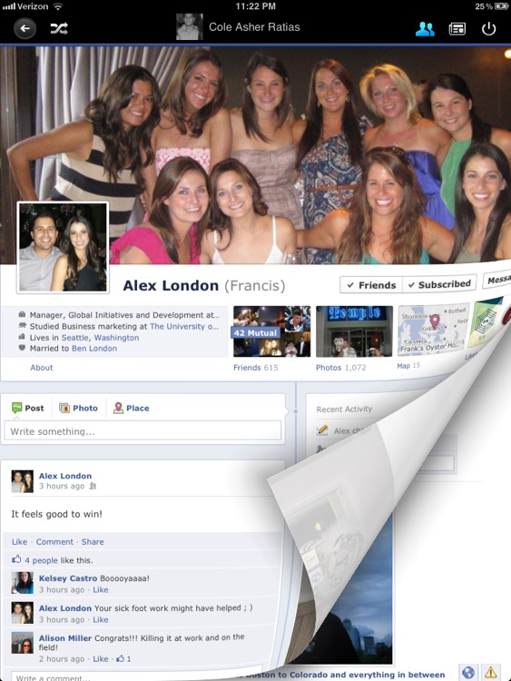 Flip for Facebook (formerly Timeline) screenshot-3