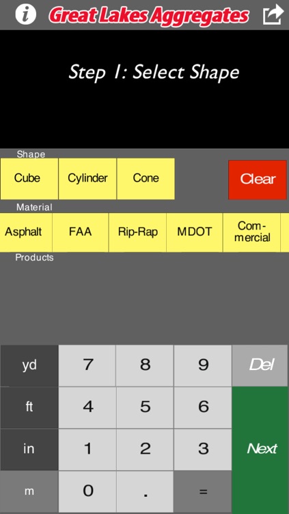 Material Calculator Estimator