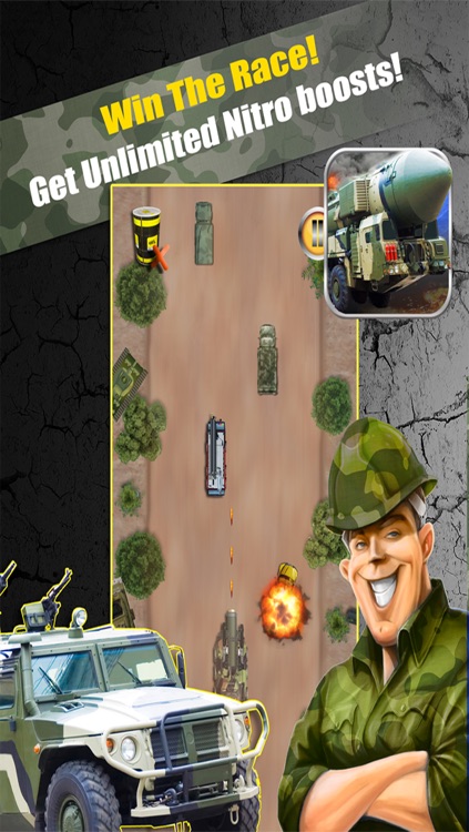 Xtreme Army Trucks Battlefield Racing Rage : Realistic Hummer, Armor Jeep and AVA Missile launcher Truck Race Game