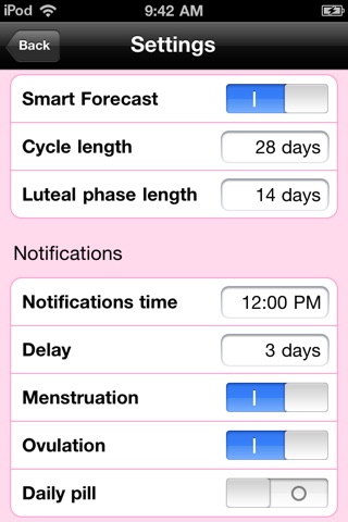 Menstrual Calendar Premium screenshot 3