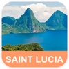 Saint Lucia Offline Map - PLACE STARS