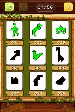 Tans Block Free - Simple Classic Tangram Puzzle Game screenshot 3