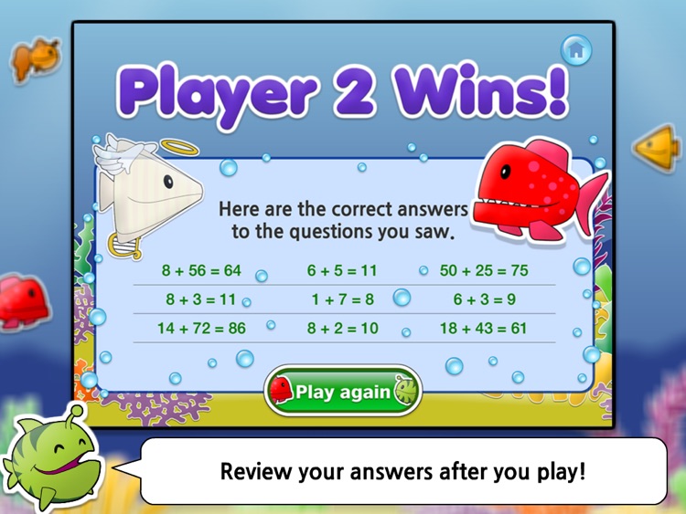 Math Fish Fight screenshot-4
