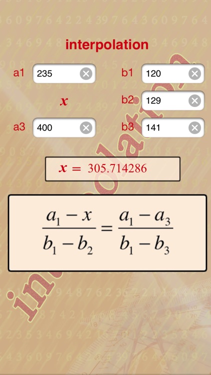 interpolation