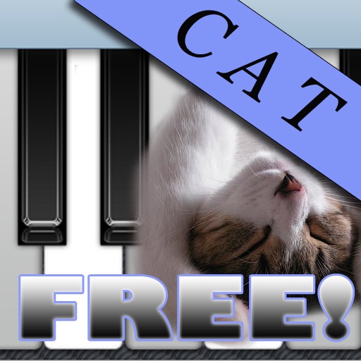 Cat Piano Free - Play a piano with kitten voice icon