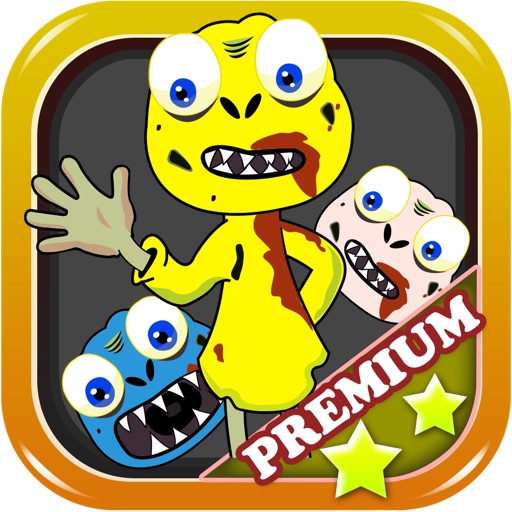 Zombie brain crush match mania - Survive the plague war PREMIUM by Golden Goose Production iOS App