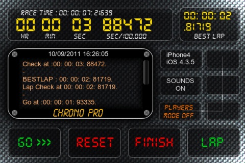 Chrono PRO screenshot 3