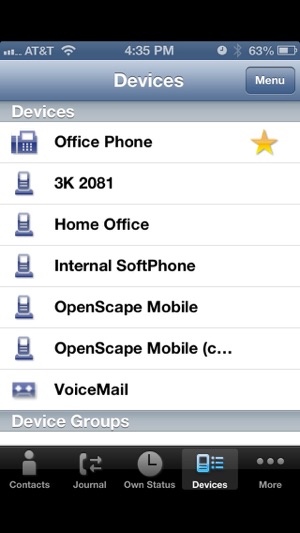 OpenScape UC(圖3)-速報App