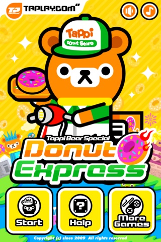 Donut Express -- Tappi Bear screenshot 4